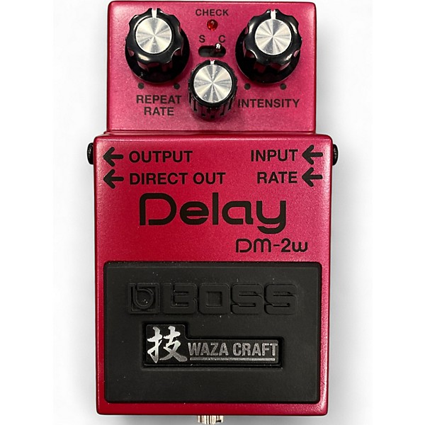 Used BOSS DM2W Delay Waza Craft Effect Pedal