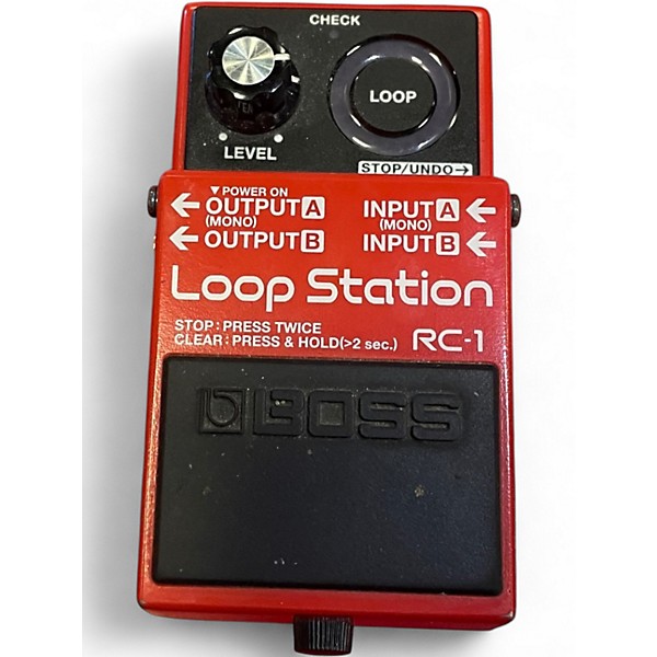Used BOSS RC1 Loop Station Pedal