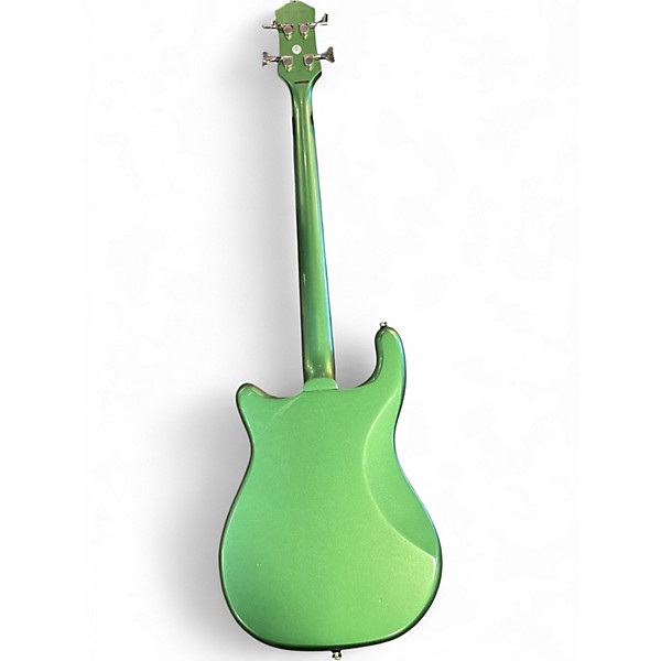 Used Epiphone Embassy Pro Emerald Green Electric Bass Guitar