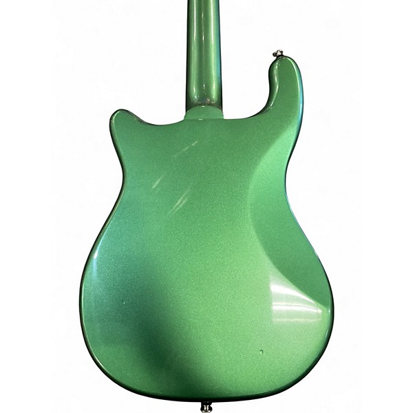 Used Epiphone Embassy Pro Emerald Green Electric Bass Guitar