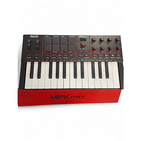 Used Akai Professional MPK Mini IV MIDI Controller