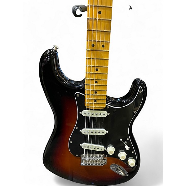 Used Fender American Professional Classic Stratocaster 3 Color Sunburst Solid Body Electric Guitar
