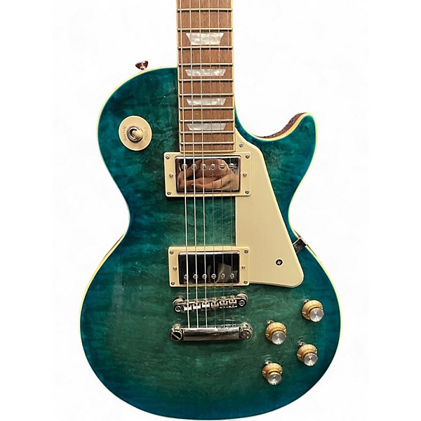 Used Epiphone les paul standard electric blue Solid Body Electric Guitar