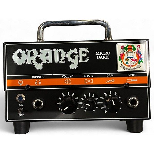 Used Orange Amplifiers Micro Dark 20W Tube Guitar Amp Head