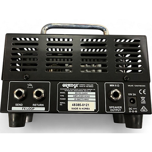 Used Orange Amplifiers Micro Dark 20W Tube Guitar Amp Head