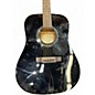 Used Zager ZAD20 Black Acoustic Guitar