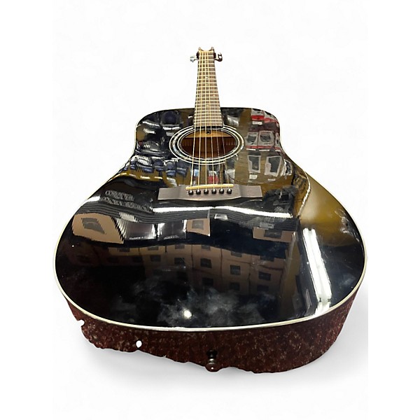 Used Zager ZAD20 Black Acoustic Guitar
