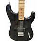Used Rise by Sawtooth S-STYLE Black Solid Body Electric Guitar