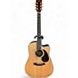 Used Zager ZAD80CE Natural Acoustic Guitar thumbnail