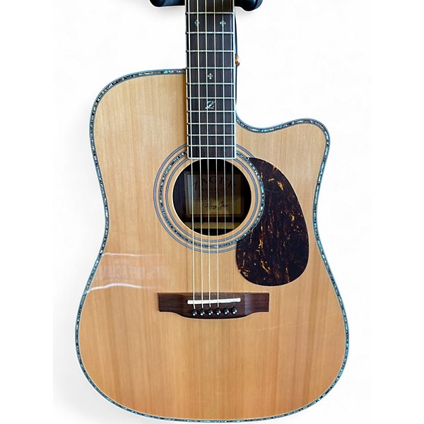 Used Zager ZAD80CE Natural Acoustic Guitar