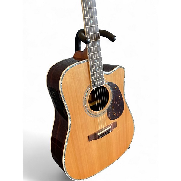 Used Zager ZAD80CE Natural Acoustic Guitar