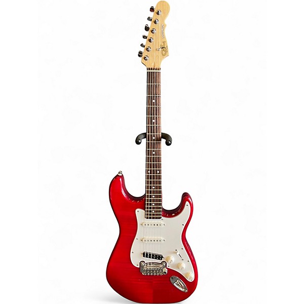 Used G&L Legacy Crimson Red Trans Solid Body Electric Guitar