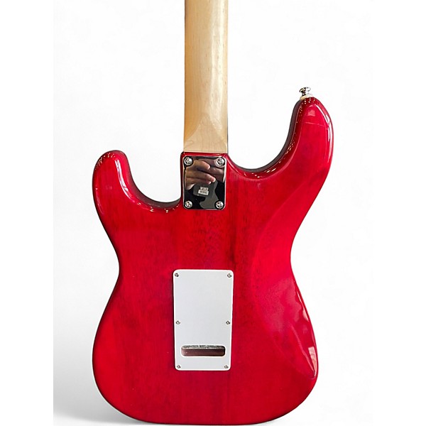 Used G&L Legacy Crimson Red Trans Solid Body Electric Guitar