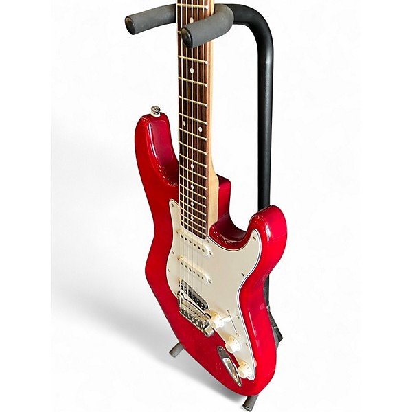Used G&L Legacy Crimson Red Trans Solid Body Electric Guitar