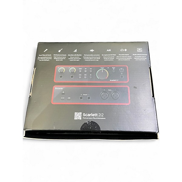 Used Focusrite Scarlett 2i2 GEN 4 Audio Interface