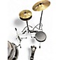 Used Pearl 5 Piece ROADSHOW JR Silver Sparkle Drum Kit thumbnail