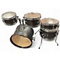 Used Pearl 5 Piece ROADSHOW JR Silver Sparkle Drum Kit