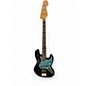 Used Fender Deluxe Jazz Bass Black Electric Bass Guitar thumbnail