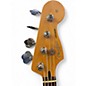 Used Fender Deluxe Jazz Bass Black Electric Bass Guitar