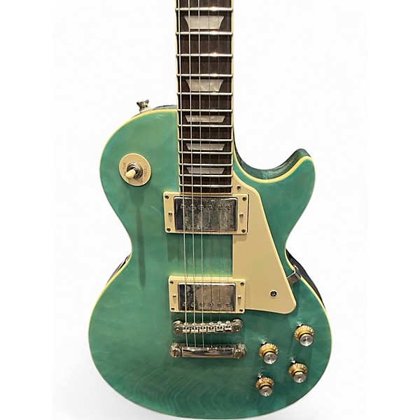Used Epiphone Les Paul Standard Blue Agave Solid Body Electric Guitar