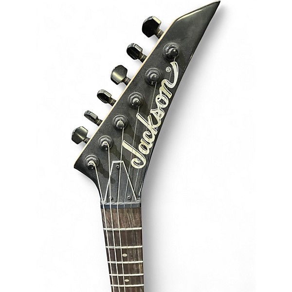 Used Jackson Dinky Standard Black with Custom Graphic Solid Body Electric Guitar