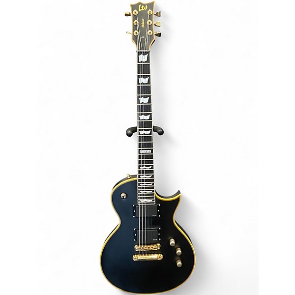 Used ESP LTD EC1000 Deluxe Satin Black Solid Body Electric Guitar