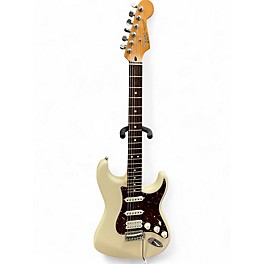 Used Fender Deluxe Lone Star Stratocaster Alpine White Solid Body Electric Guitar