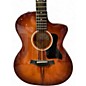 Used Taylor 224CEKDLX Sunburst Acoustic Electric Guitar