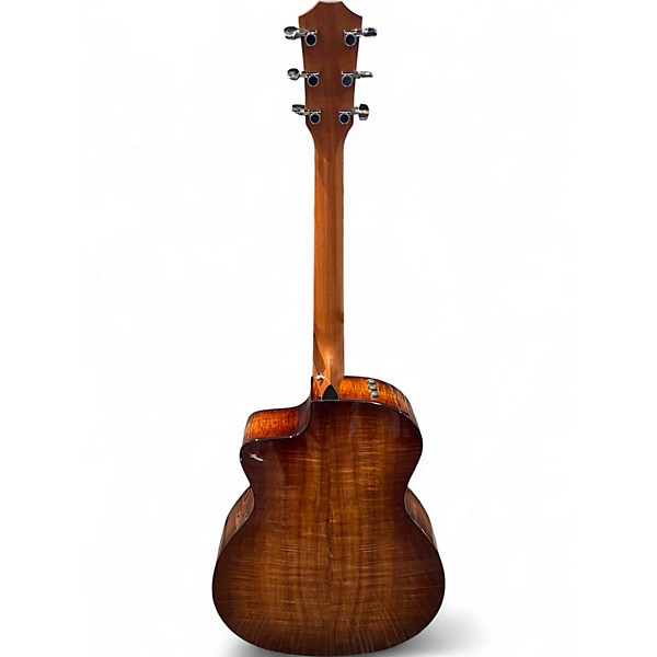 Used Taylor 224CEKDLX Sunburst Acoustic Electric Guitar
