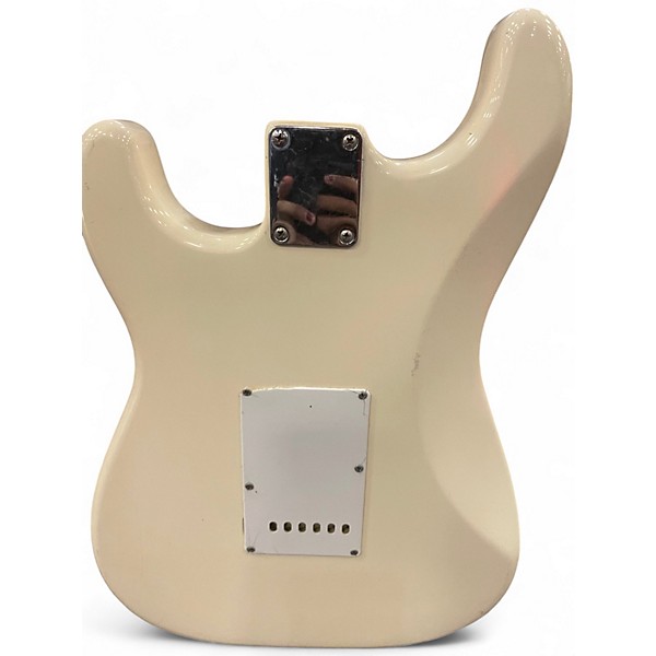 Used Fender Standard Stratocaster HSS Arctic White Solid Body Electric Guitar