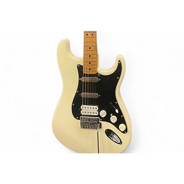 Used Fender Standard Stratocaster HSS Arctic White Solid Body Electric Guitar