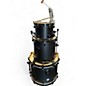 Used Ludwig 3 Piece Element Series Evolution Shell Pack Matte Black Drum Kit thumbnail