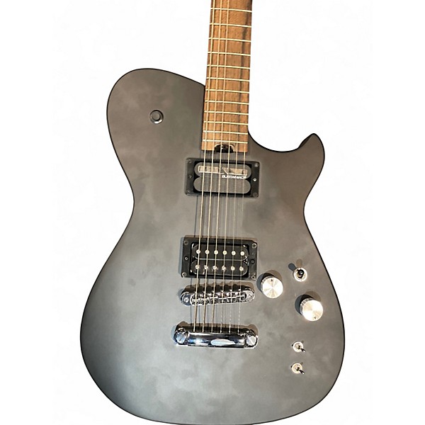Used Manson Guitars MBM-2H Sustainiac Matthew Bellamy Signature Kill Switch Satin Black Solid Body Electric Guitar