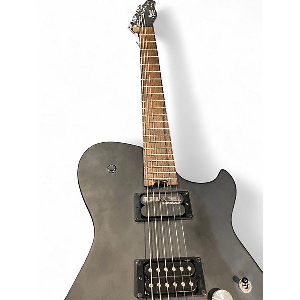 Used Manson Guitars MBM-2H Sustainiac Matthew Bellamy Signature Kill Switch Satin Black Solid Body Electric Guitar