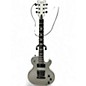Used 2018 Schecter Guitar Research SOLO-II Platinum Silver Solid Body Electric Guitar thumbnail