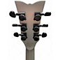Used 2018 Schecter Guitar Research SOLO-II Platinum Silver Solid Body Electric Guitar