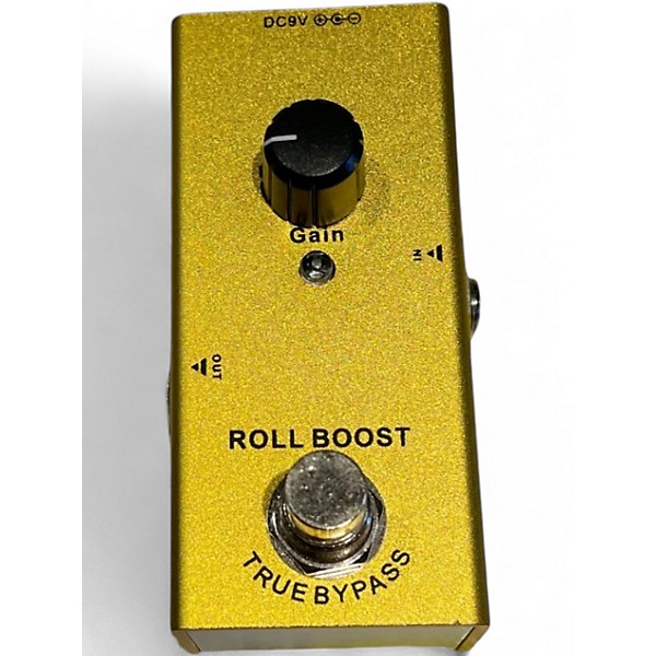 Used True Bypass ROLL BOOST Effect Pedal