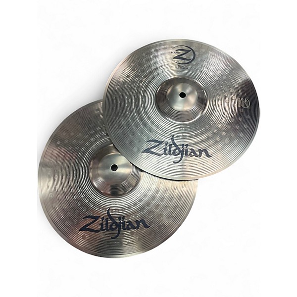 Used Zildjian 13in Planet Z Hi Hat Pair Cymbal