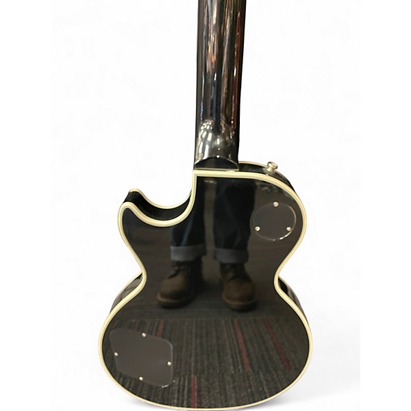 Used Epiphone Les Paul Custom Bats in Flight Silverburst Solid Body Electric Guitar
