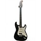 Used Squier Stratocaster Black Solid Body Electric Guitar thumbnail