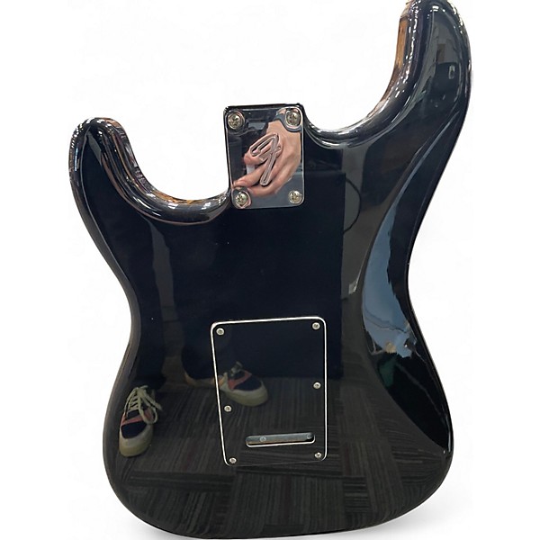 Used Fender Player Stratocaster Black Solid Body Electric Guitar