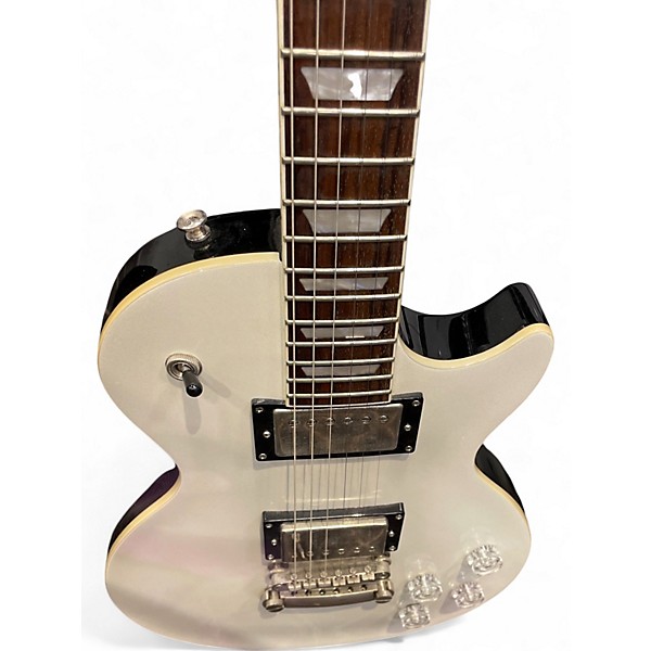 Used Epiphone les paul  Pearl White Solid Body Electric Guitar