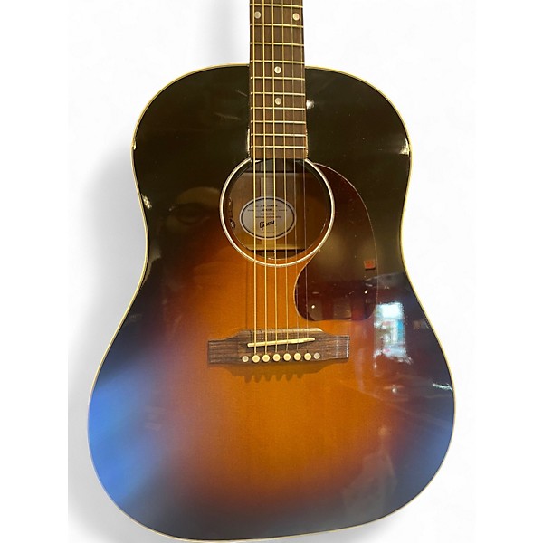 Used Gibson J45 Standard 2 Tone Sunburst Acoustic Electric Guitar