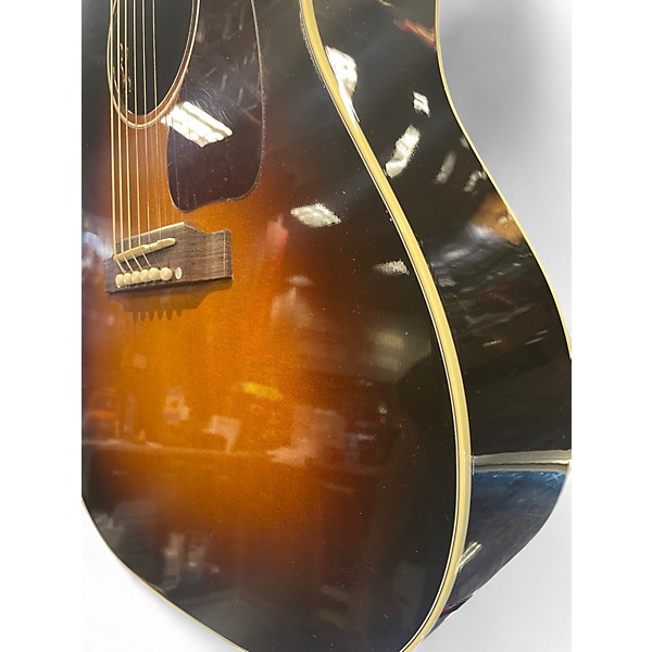 Used Gibson J45 Standard 2 Tone Sunburst Acoustic Electric Guitar