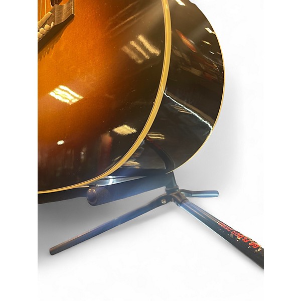 Used Gibson J45 Standard 2 Tone Sunburst Acoustic Electric Guitar