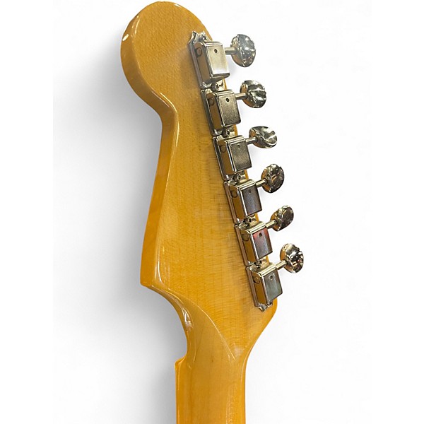 Used Fender Eric Johnson Thinline Stratocaster Vintage White Hollow Body Electric Guitar