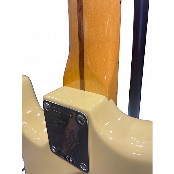 Used Fender Eric Johnson Thinline Stratocaster Vintage White Hollow Body Electric Guitar