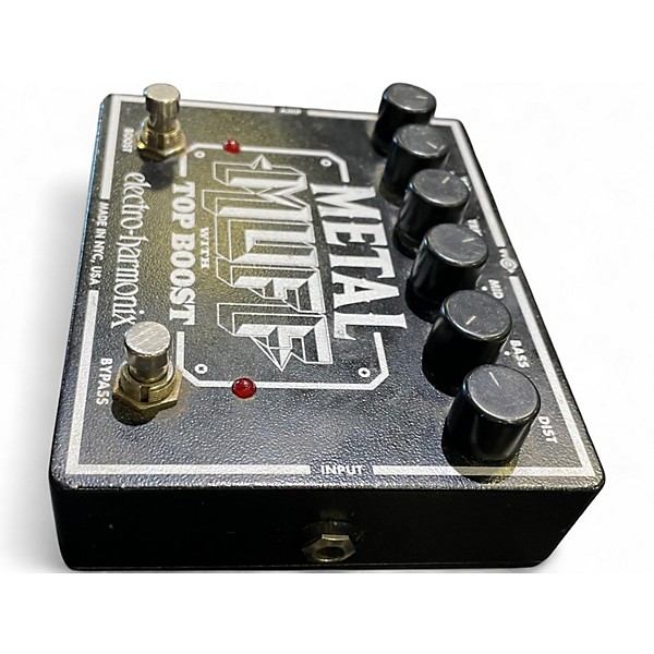 Used Electro-Harmonix Metal Muff Distortion With Top Boost Effect Pedal
