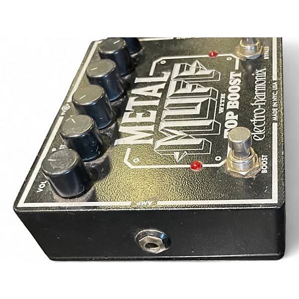 Used Electro-Harmonix Metal Muff Distortion With Top Boost Effect Pedal