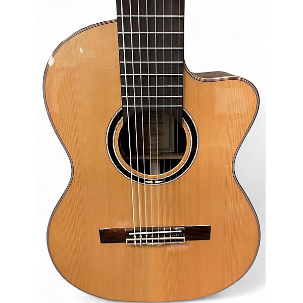 Used Ortega RCE159RW-8 Natural Classical Acoustic Electric Guitar